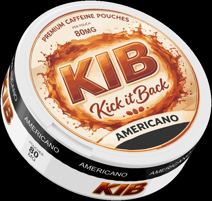 KIB Americano caffeine pouches